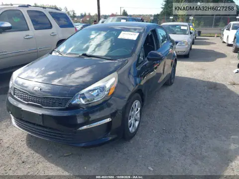 2017 Kia Rio Lx VIN KNADM4A32H6027258 фото 2