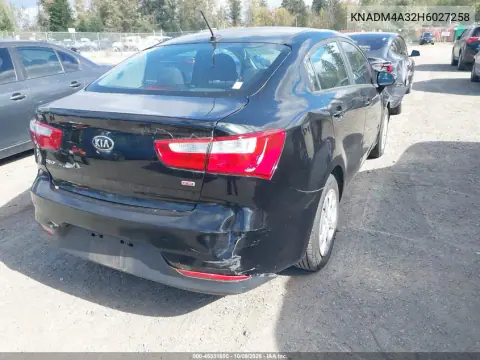 2017 Kia Rio Lx VIN KNADM4A32H6027258 фото 4