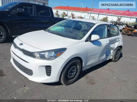 2018 Kia Rio 5-Door Lx/Lx+ VIN 3KPA25AB4JE024886 фото 3