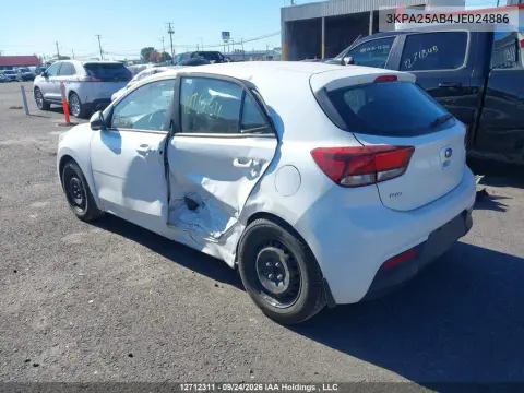 2018 Kia Rio 5-Door Lx/Lx+ VIN 3KPA25AB4JE024886 фото 4