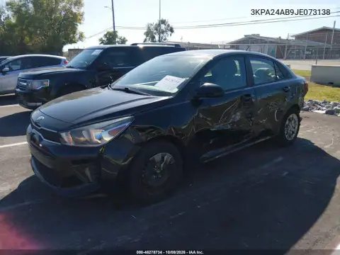 2018 Kia Rio S VIN 3KPA24AB9JE073138 фото 3