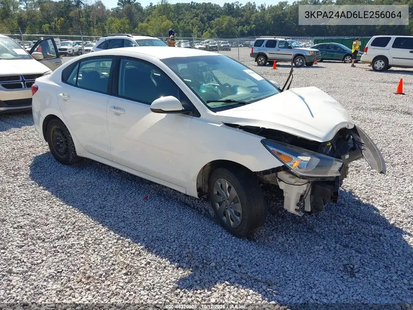 2020 Kia Rio S VIN 3KPA24AD6LE256064 фото 2