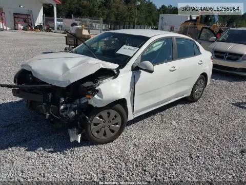 2020 Kia Rio S VIN 3KPA24AD6LE256064 фото 3