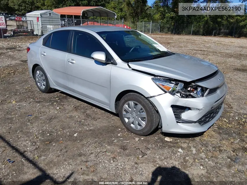 2023 Kia Rio S VIN 3KPA24ADXPE562190 фото 2