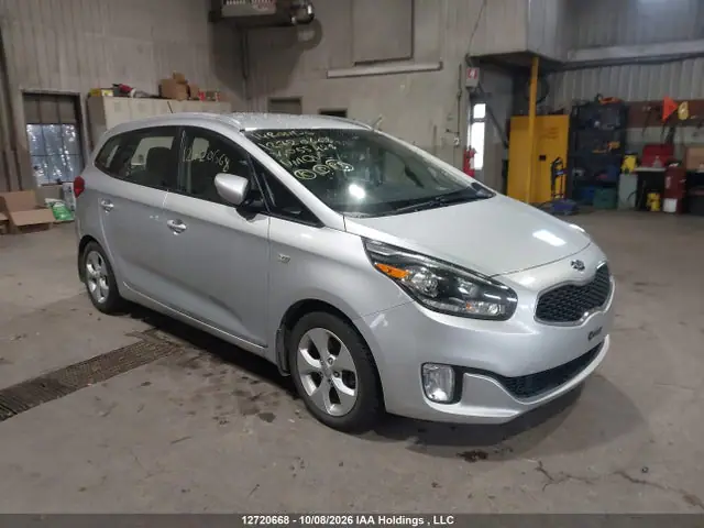 KNAHT8A31E7055425 — 2014 Kia Rondo LX, Левый бок (Left Side), фото до ремонта