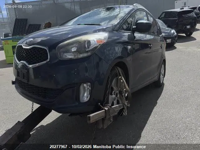 2014 KIA Rondo Lx VIN KNAHT8A39E7013178 фото 1