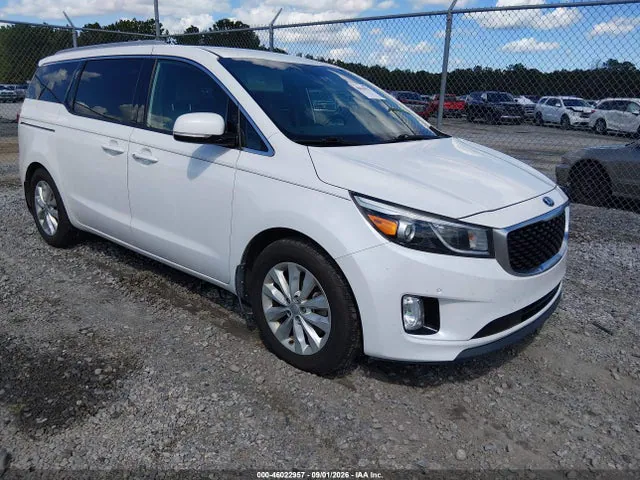 2018 KIA SEDONA EX VIN KNDMC5C1XJ6351233 фото 1
