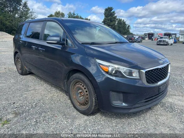 2017 KIA Sedona L VIN KNDMA5C12H6288614 фото 1