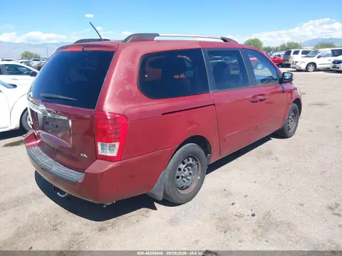 2014 KIA SEDONA LX VIN KNDMG4C73E6548897 фото 4