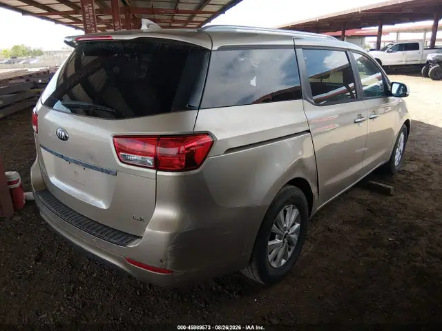 2015 KIA SEDONA LX VIN KNDMB5C1XF6027998 фото 4
