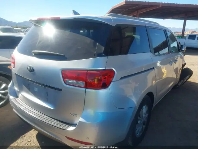 2016 KIA SEDONA LX VIN KNDMB5C12G6209776 фото 4