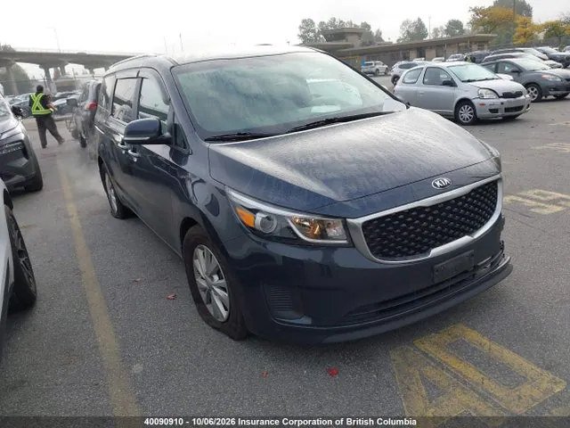 2017 KIA SEDONA LX VIN KNDMB5C1XH6270987 фото 1