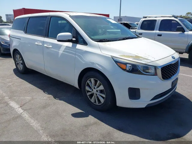 2017 KIA SEDONA LX VIN KNDMB5C15H6245687 фото 1