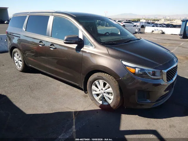 2017 KIA SEDONA LX VIN KNDMB5C13H6338899 фото 1