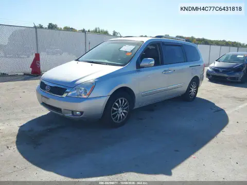 2012 Kia Sedona Ex VIN KNDMH4C77C6431818 фото 3