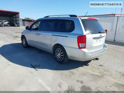 2012 Kia Sedona Ex VIN KNDMH4C77C6431818 фото 4