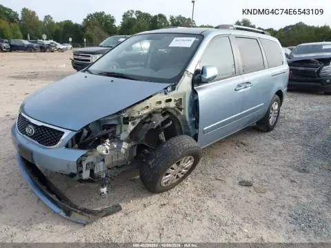 2014 Kia Sedona Lx VIN KNDMG4C74E6543109 фото 3