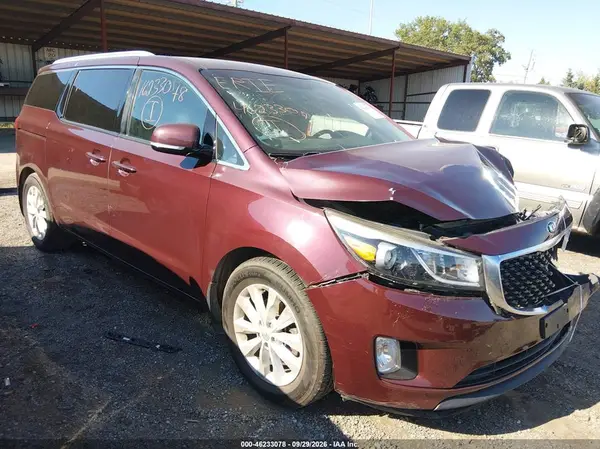 KNDMC5C17G6143898 — 2016 Kia Sedona, Передняя часть (Front End), фото до ремонта
