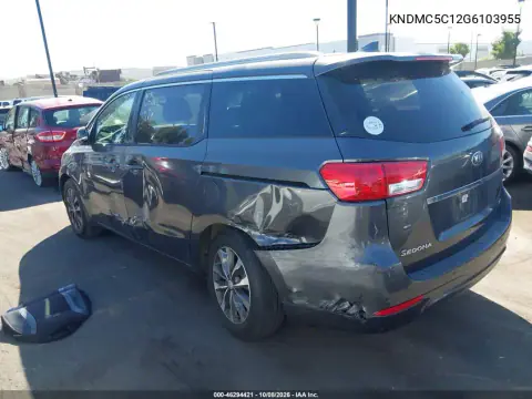 2016 Kia Sedona Sx VIN KNDMC5C12G6103955 фото 4