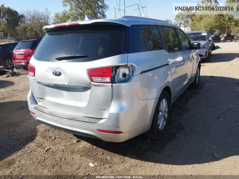 2016 Kia Sedona Lx VIN KNDMB5C13G6202836 фото 5