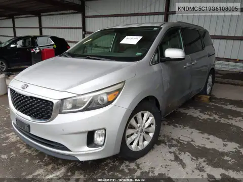 KNDMC5C19G6108005 — 2016 Kia Sedona, фото 2 с аукциона IAAI, Ходовая часть