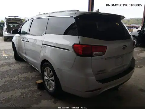 KNDMC5C19G6108005 — 2016 Kia Sedona, фото 3 с аукциона IAAI, Ходовая часть
