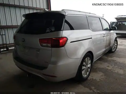 KNDMC5C19G6108005 — 2016 Kia Sedona, фото 4 с аукциона IAAI, Ходовая часть