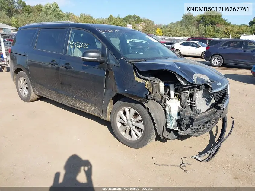 2017 Kia Sedona Lx VIN KNDMB5C12H6267761 фото 2