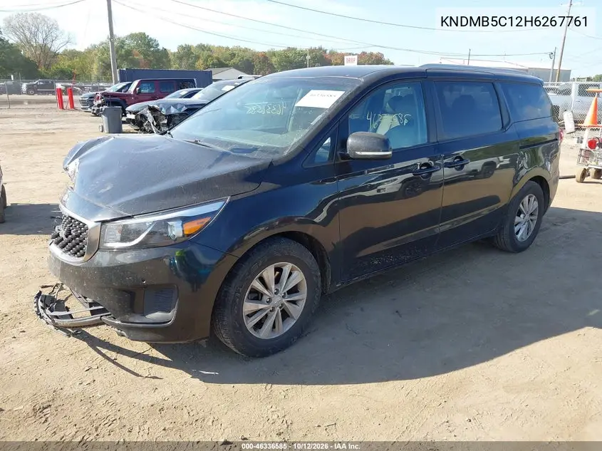 2017 Kia Sedona Lx VIN KNDMB5C12H6267761 фото 3