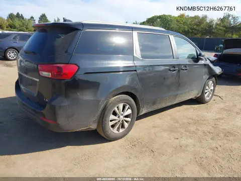 2017 Kia Sedona Lx VIN KNDMB5C12H6267761 фото 5