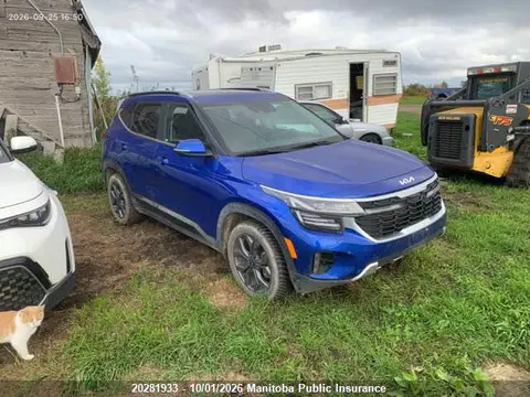 KNDEUCAA8R7487150 — 2024 Kia Seltos EX EX, Град (Hail), фото до ремонта