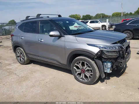KNDETCA21M7127724 — 2021 Kia Seltos Sx Turbo, Передняя часть (Front End), фото до ремонта