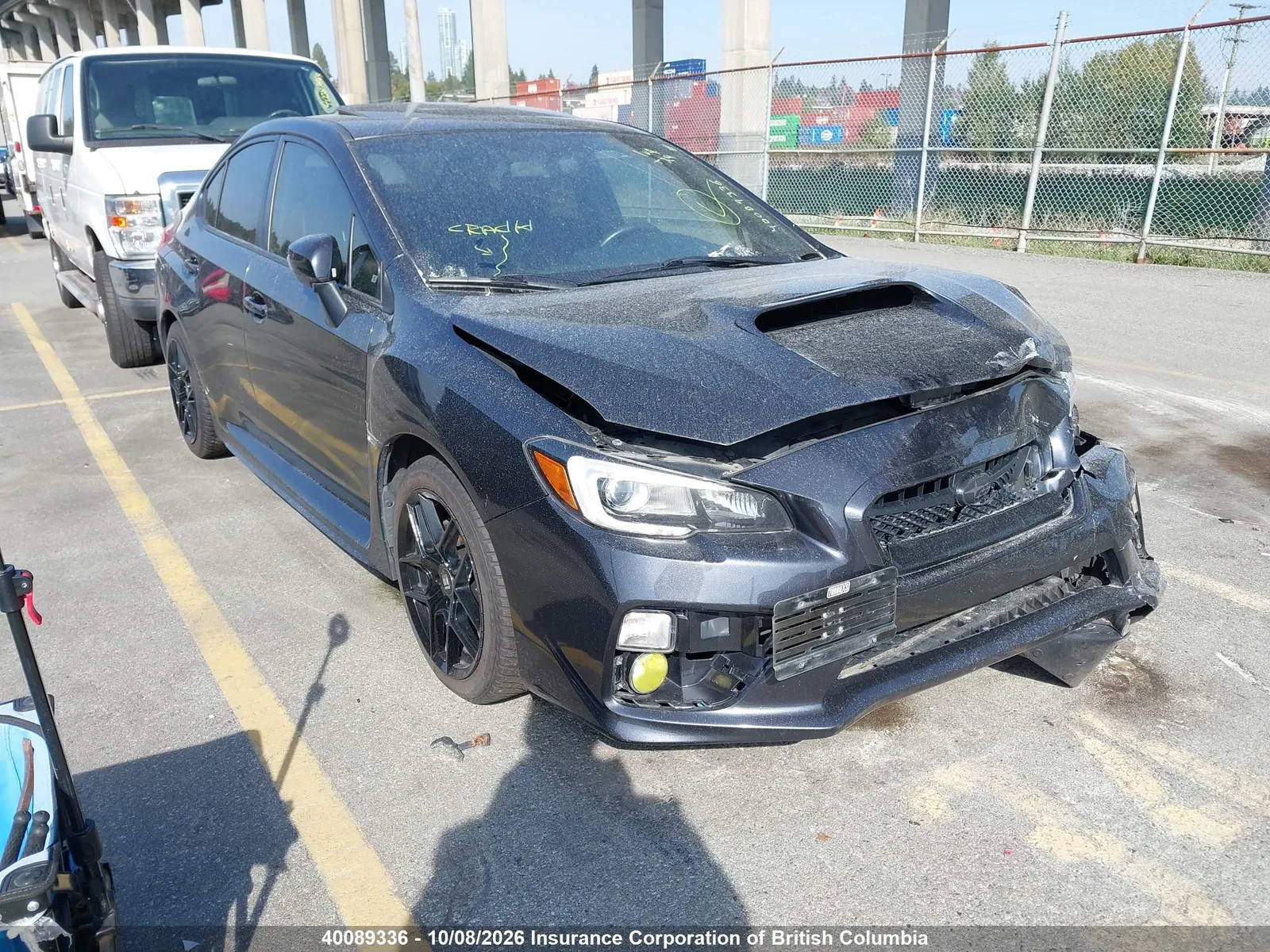 2017 Subaru Wrx Limited VIN JF1VA1G62H9837204 фото 2