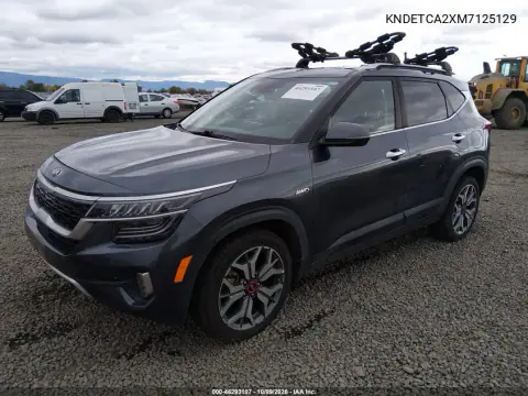 2021 Kia Seltos Sx Turbo VIN KNDETCA2XM7125129 фото 3