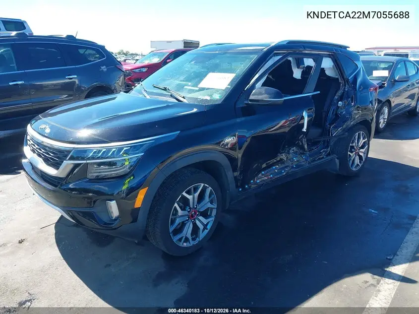 2021 Kia Seltos Sx Turbo VIN KNDETCA22M7055688 фото 3