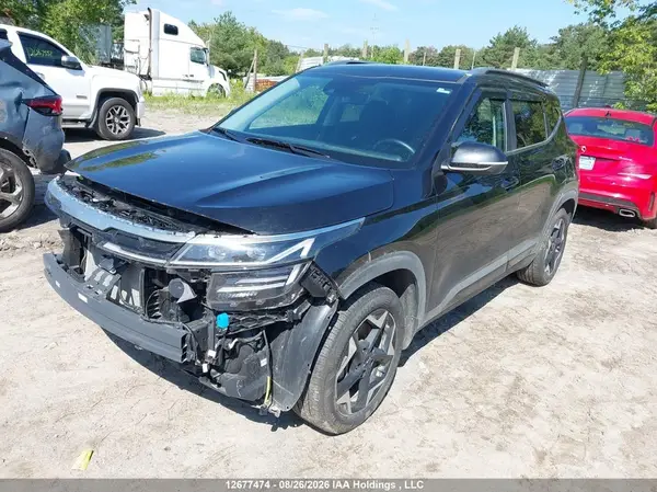 KNDERCAA9S7817725 — 2025 Kia Seltos, фото 2 с аукциона IAAI 29.09.2026, Передняя часть