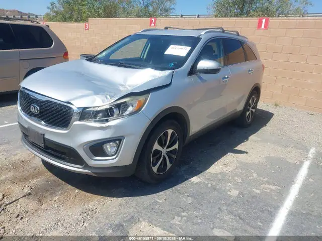 5XYPH4A10HG253623 — 2017 Kia Sorento 2.0T EX, фото 2 с аукциона IAAI 14.10.2026, Передняя часть