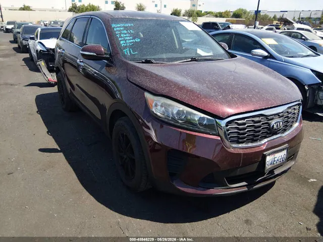 2019 KIA Sorento 2.4l Lx VIN 5XYPG4A38KG574711 фото 1