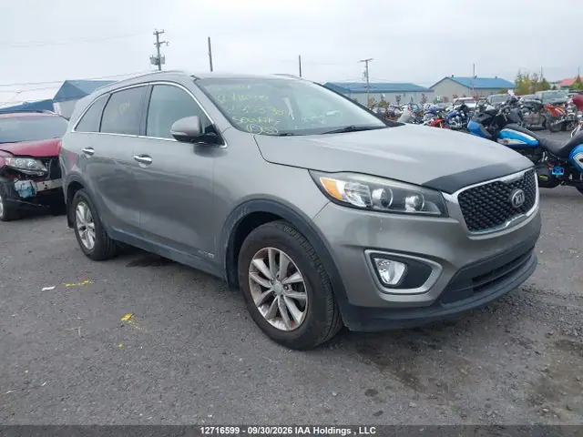 5XYPGDA55JG353387 — 2018 Kia Sorento 3.3L LX, Левый бок (Left Side), фото до ремонта