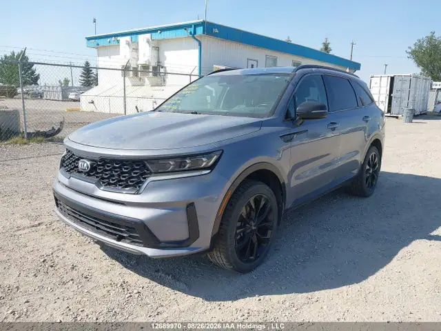 2021 KIA SORENTO EX VIN 5XYRHDLF6MG034001 фото 2