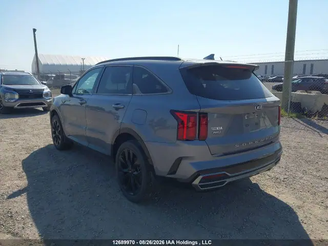 2021 KIA SORENTO EX VIN 5XYRHDLF6MG034001 фото 3