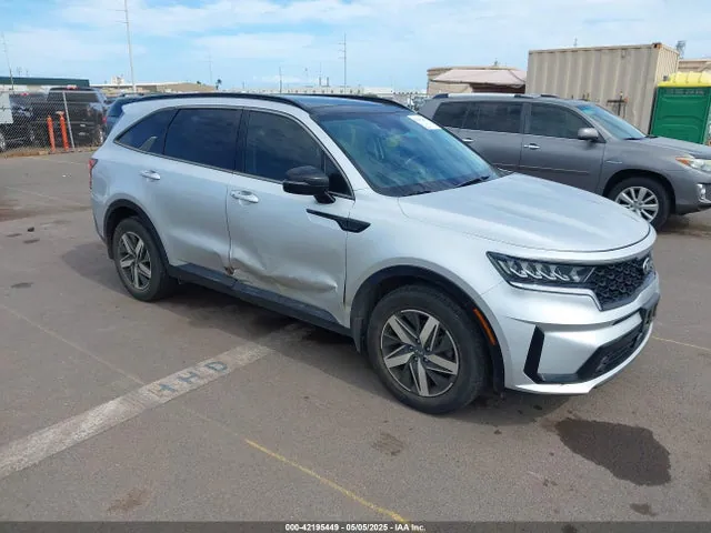 2021 KIA SORENTO EX VIN 5XYRH4LF2MG037168 фото 1