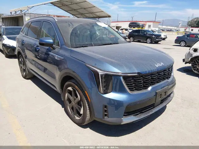 KNDRH4JG4S5313531 — 2025 Kia Sorento Hybrid EX, Левый бок (Left Side), фото до ремонта
