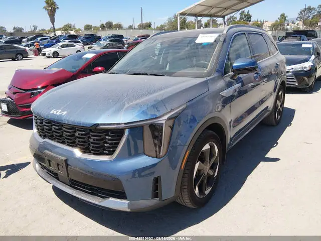 KNDRH4JG4S5313531 — 2025 Kia Sorento Hybrid EX, фото 2 с аукциона IAAI 30.09.2026, Левый бок