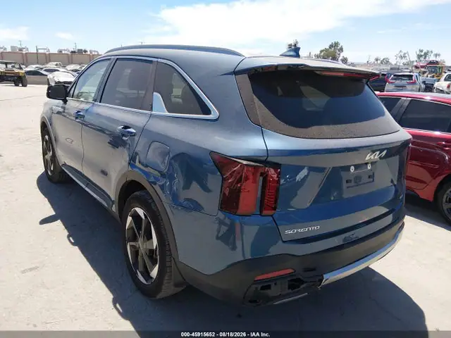 KNDRH4JG4S5313531 — 2025 Kia Sorento Hybrid EX, фото 3 с аукциона IAAI 30.09.2026, Левый бок