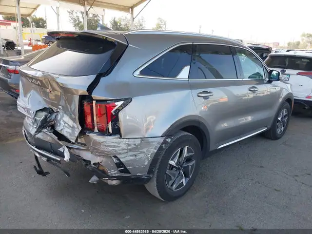 KNDRG4LG7N5092740 — 2022 Kia Sorento Hybrid S, фото 4 с аукциона IAAI 14.10.2026, Задняя часть