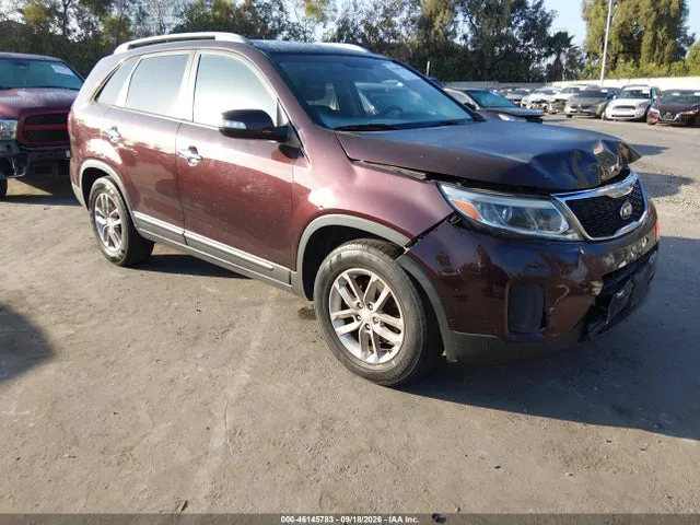 2014 KIA Sorento Lx V6 VIN 5XYKT4A74EG426620 фото 1