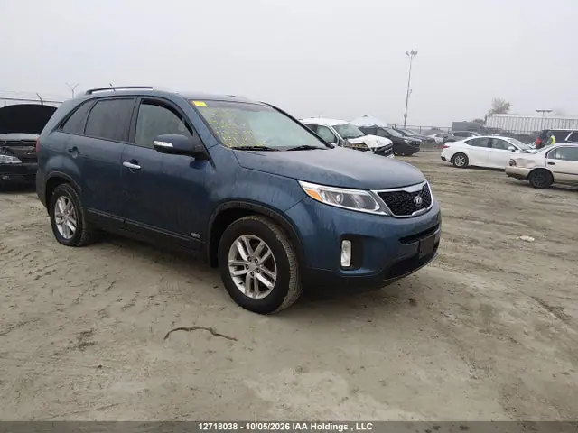 5XYKTCA64EG455729 — 2014 Kia Sorento LX, Передняя часть (Front), фото до ремонта