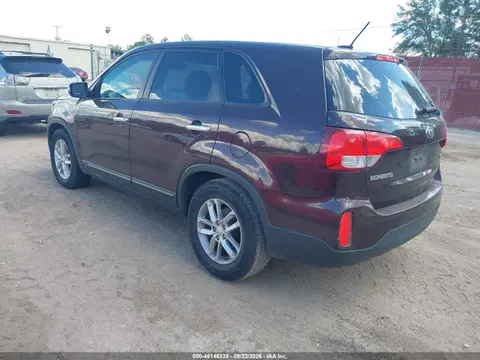 2014 KIA SORENTO LX VIN 5XYKT4A64EG425295 фото 3