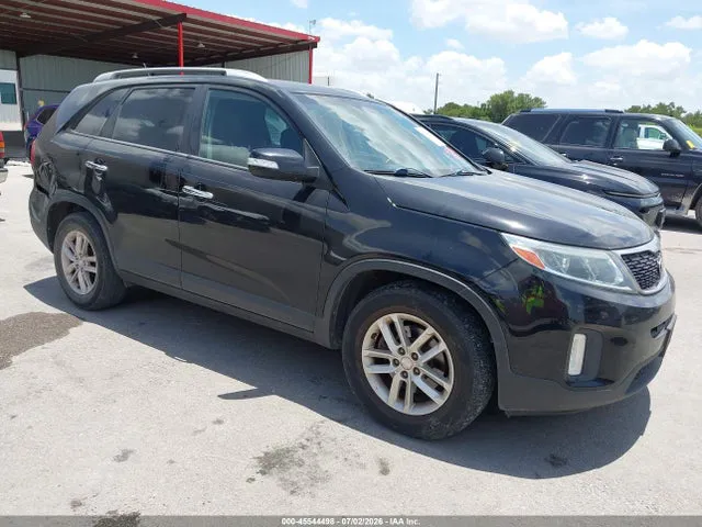 2015 KIA SORENTO LX VIN 5XYKT4A66FG622583 фото 1